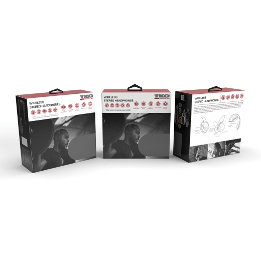 Wireless Stereo Headphones - Foldable, Green