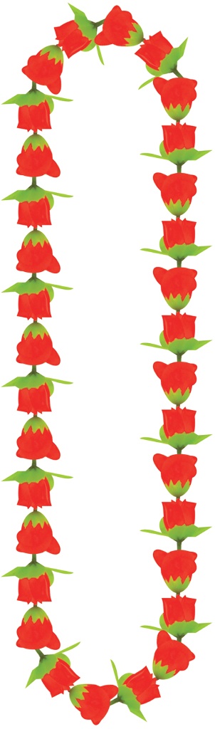Rose Leis - 40" Wholesale Party Leis