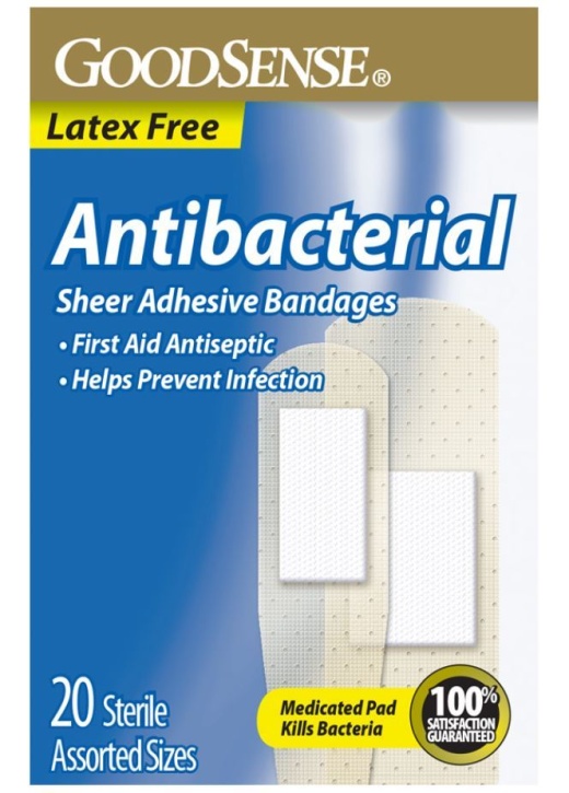 Medicated Sheer Bandages - Sterile, 20 Assorted Sizes
