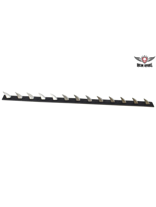 Adhesive Saw Blade Helmet Spike Strip - 15.75" Length