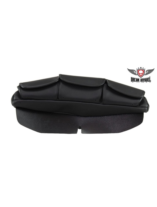 Three Compartment Motorcycle Windshield Bag