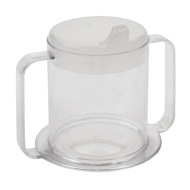 Clear 2-Handle Cup