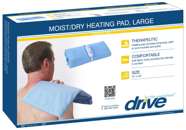 Moist-Dry Heating Pad, Standard