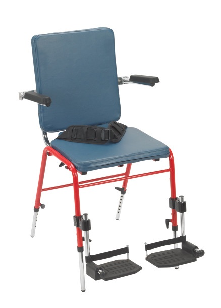 Footrests - Two-Piece Flip-Up Footplate with Heel Loop