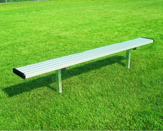 21 Foot Player Bench Without Backrest - 14 Players