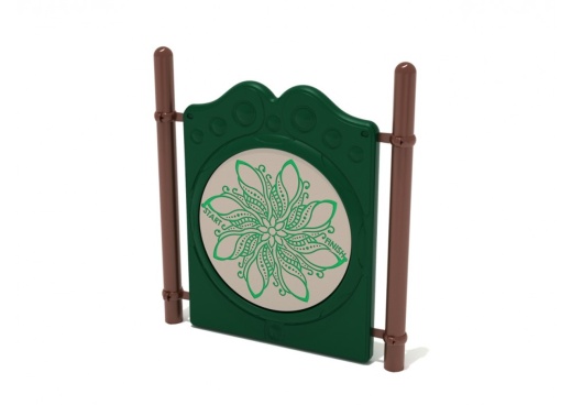 Freestanding Finger Maze Panel With Posts
