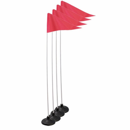 Premium Soccer Corner Flags -Set Of 4