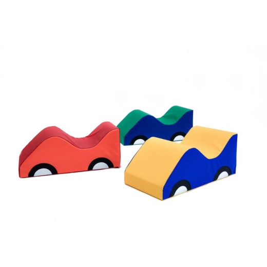 Wide Infant Toddler Soft Cars - Set Of 3