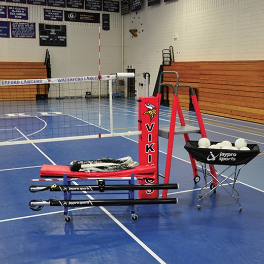 Featherlite Deluxe Volleyball System Package