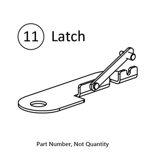 Gaga Gate Latch - #11 Part