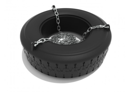 1 Seat Elite Tire Package With Seat, Chain, Clevis Connectors, Tool