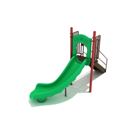 4 Foot Single Right Turn Slide