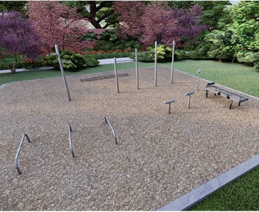 Traditional Outdoor Fitness Course 2.0