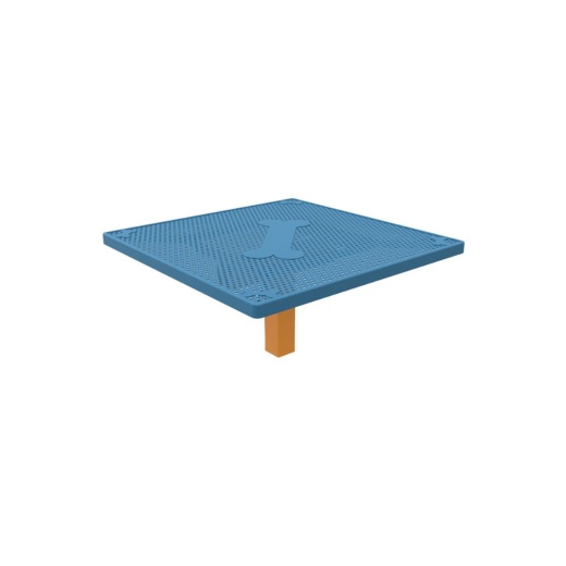 Square Dog Grooming Table - Punched Steel