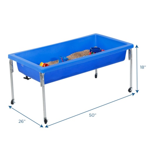 Activity Table And Lid Set - 26'' W X 50'' l