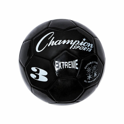Extreme Soccer Ball Size 3 Black