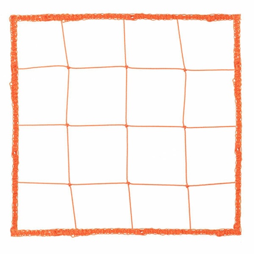2.0 Mm Official Size Soccer Net - Orange - Pair