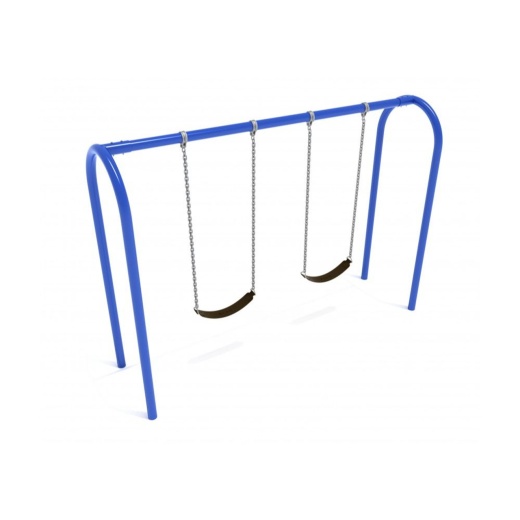 8 Feet High Elite Arch Post Swingset - 1 Bay