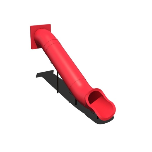 6' Deck Height 30" Diameter Tube Slide