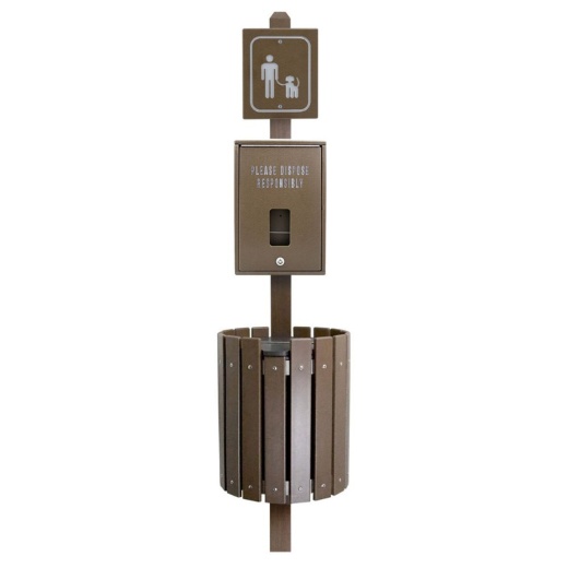 Trail Proven Header Station With Can And Sign