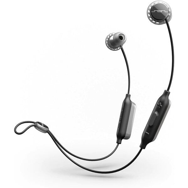 Sol Republic Relays Sport Water Resistant Wireless Bluetooth Headphones, Gray