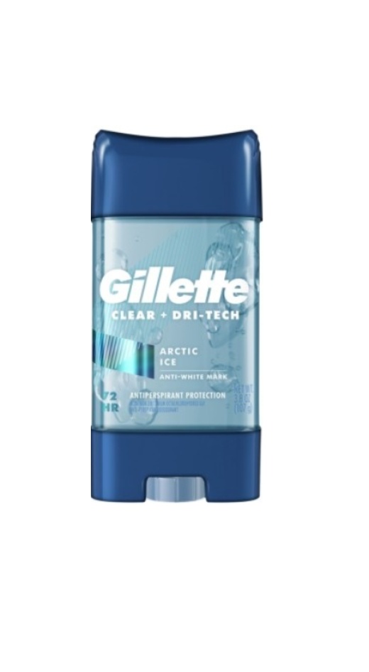 Bl Gillette Deodorant Clear + Dri -Tech Artic Ice 3.8Oz - Pack Of 3