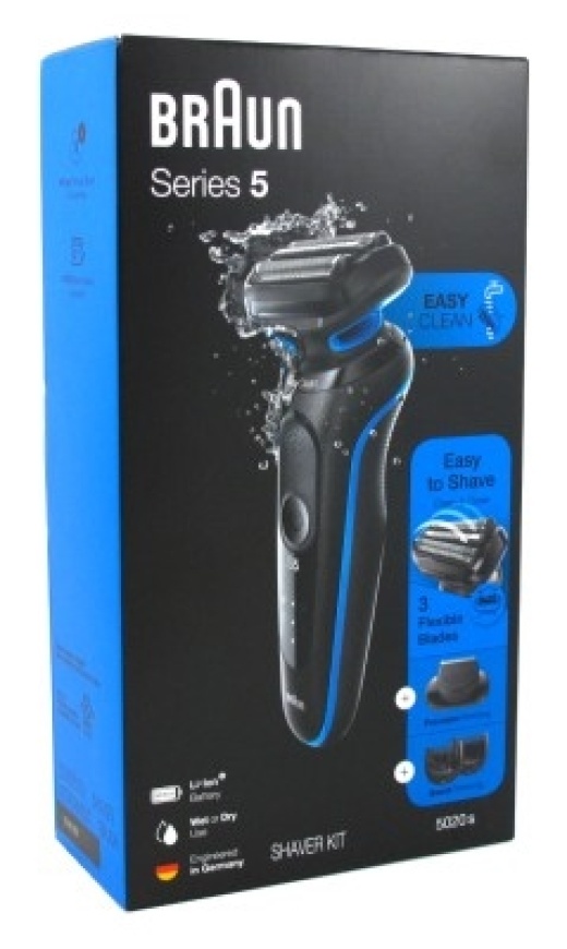 Bl Braun Shaver Series 5 #5020S Clean And Close Wet & Dry
