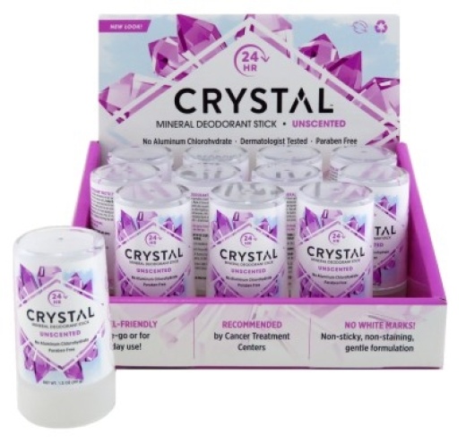 Bl Crystal Deodorant Stick 1.5Oz (12 Pieces) Display