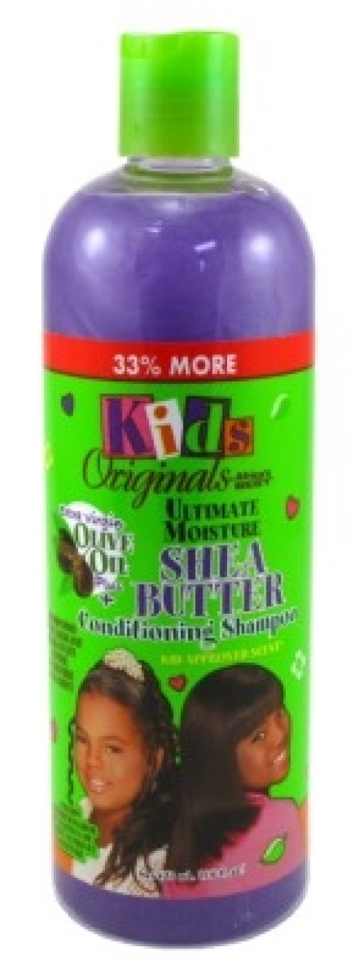 Bl Africas Best Kids Original Shea Butter Ultra Moist Shampoo 16Oz - Pack Of 3