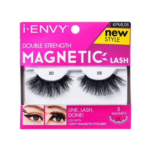 Bl Kiss I Envy Magnetic 3D 05 Lashes - Pack Of 3