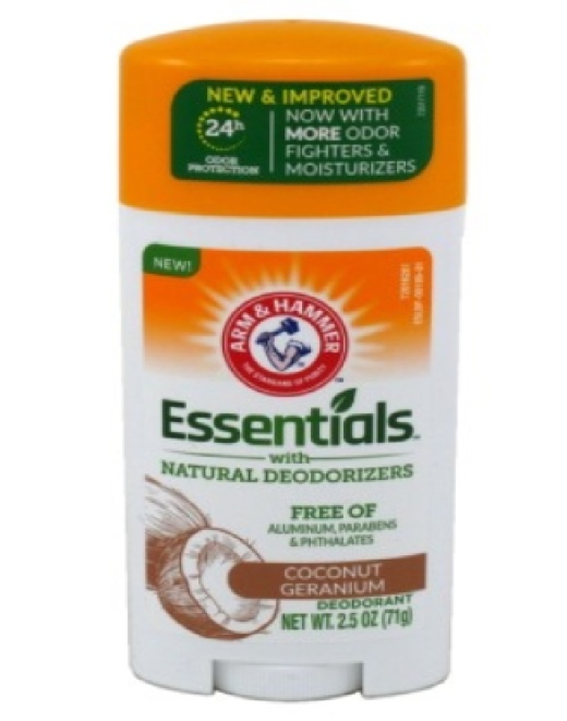 Bl Arm & Hammer Deodorant 2.5Oz Essentials Coconut Geranium - Pack Of 3