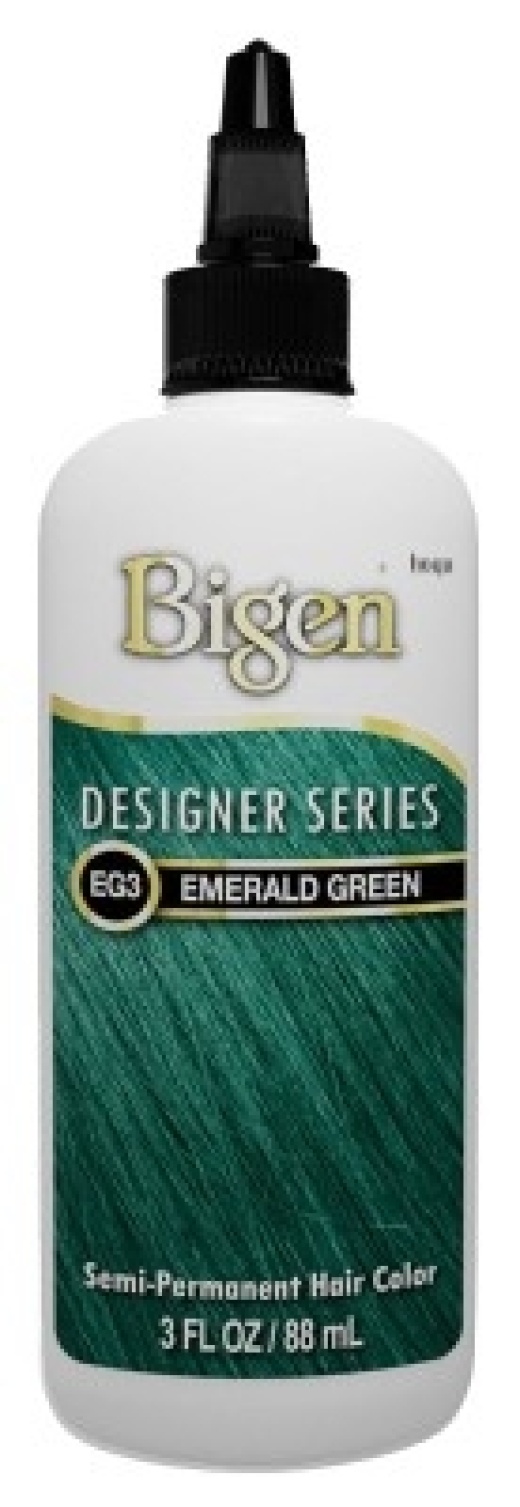 Bl Bigen Semi-Permanent Haircolor #Eg3 Emerald Green 3Oz - Pack Of 3