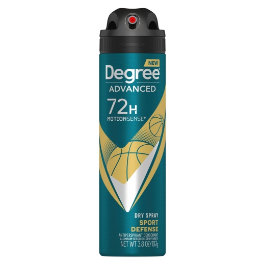 Bl Degree Deodorant Advanced 3.8Oz Dry Spray Sport Defense - Pack Of 3