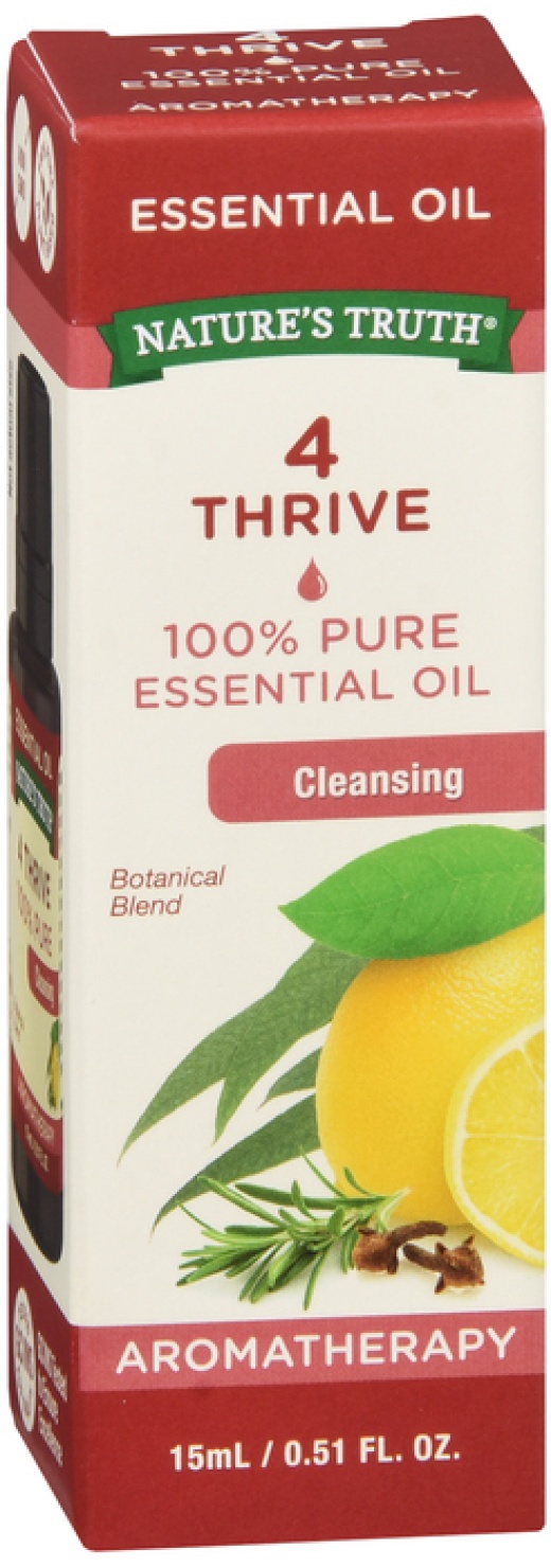 Nature's Truth 4 Thrive Cleansing Essential Oil 15 Ml