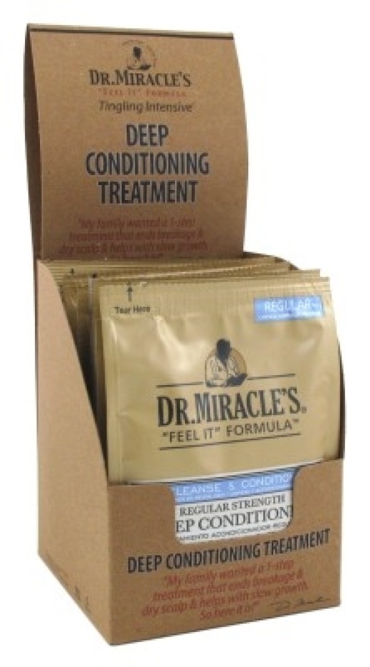 Bl Dr. Miracles Deep Conditioning Regular Strength Packs 1.75Oz (12 Pieces)