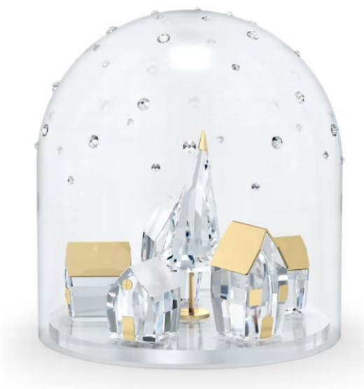 Swarovski Collections Holiday Magic Winter Village Bell Jar