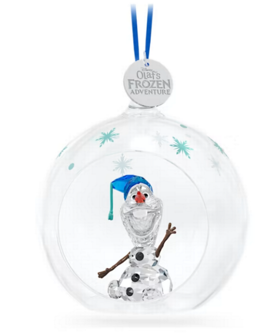 Swarovski Collections Frozen Olaf Ball Ornament