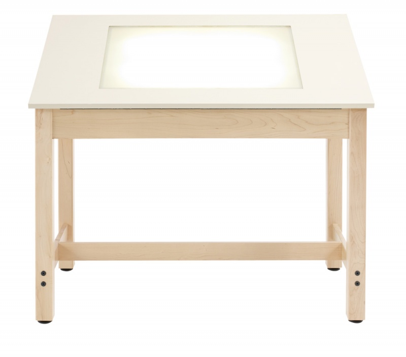 Buy Art/Drafting Table Online Adjustable Maple Hardwood Frame Table