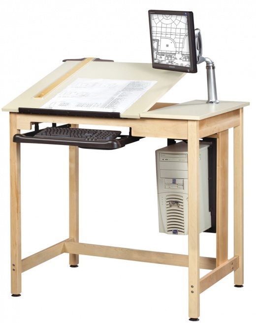 Premium Drawing/CAD Table with Adjustable Features