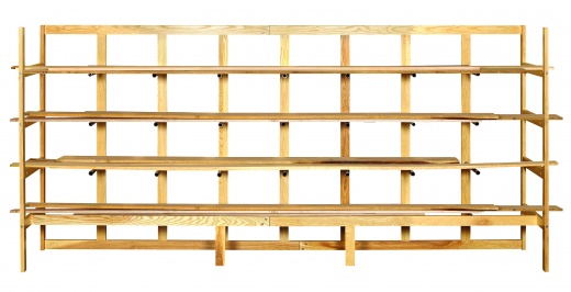 Wood Lumber Storage Rack