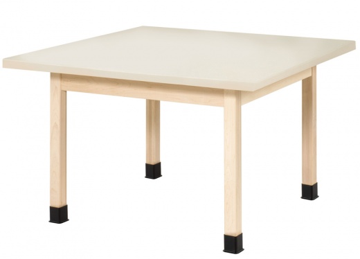 Four-Station Table for Training Rooms