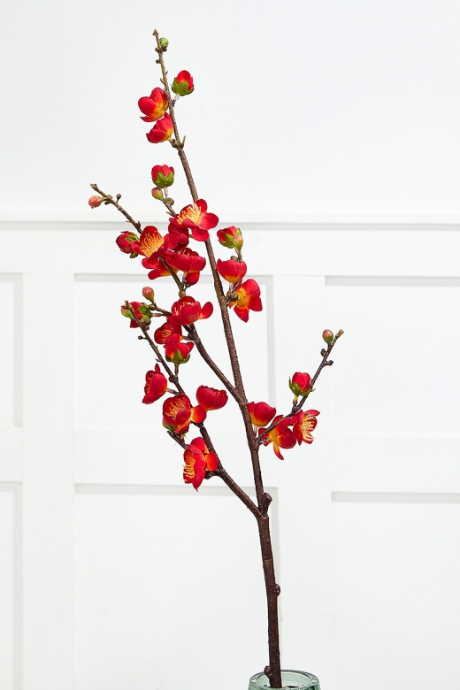35" Real Touch Plum Blossom Branch