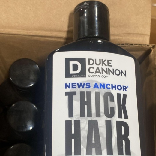 Duke Cannon News Anchor Thick Hair 2 In 1 Shampoo & Conditioner 10Oz (54 Pcs Lot)