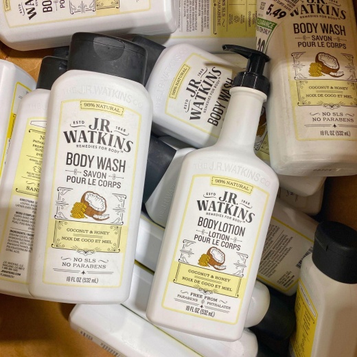 Jr Watkins Includes Body Wash (Mainly) & Body Lotion (17 Pcs Lot)
