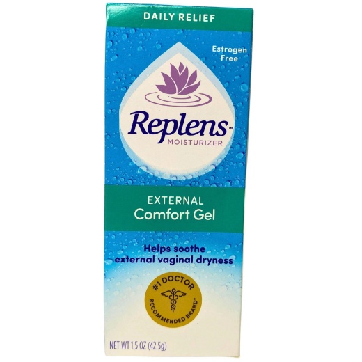 Replens Moisturizer External Comfort Gel 1.5Oz Estrogen Free (50 Pcs Lot)