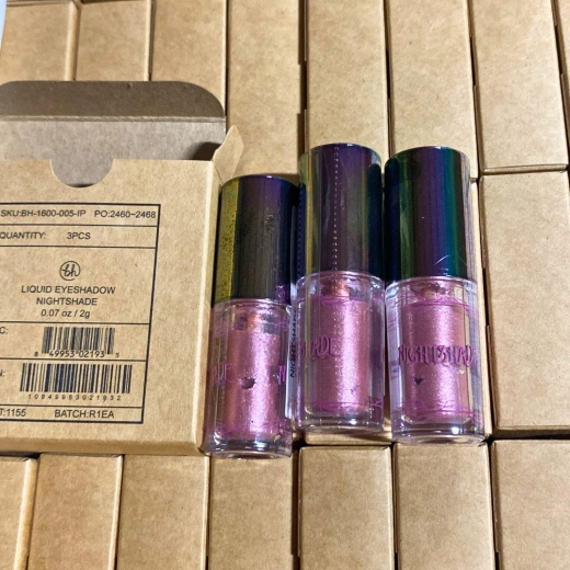 Bh Cosmetics Liquid Eyeshadow Nightshade Poison Shock 0.07Oz (60 Pcs Lot)