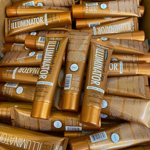 Sally Hansen Airbrush Legs Golden Glow Highlighter 3.3Oz (50 Pcs Lot)