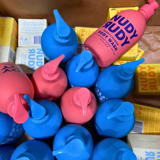 Nudy Rudy Mix Includes Body Wash & Soap Bars (26 Pcs Lot)