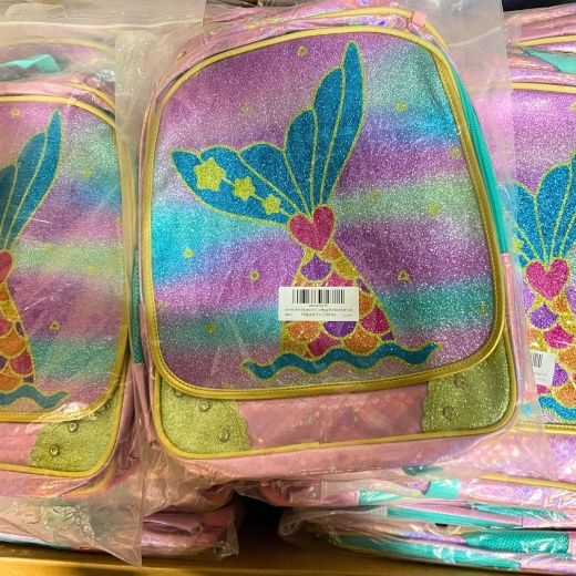 Moonmo Kids Backpack Gir....Ookbag (Rainbow Mermaid) (24 Pcs Lot)