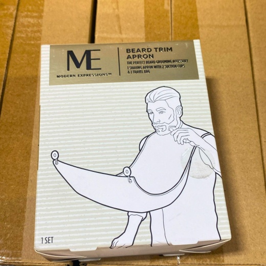 Me Modern Expressions Beard Trim Apron The Perfect Beard Grooming (50 Pcs Lot)